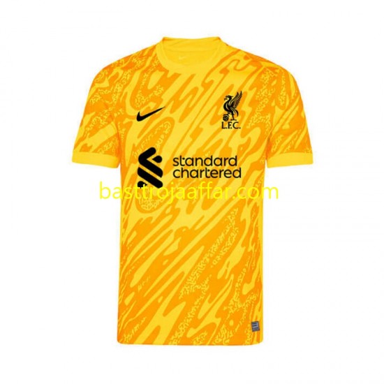 Liverpool Målvakt Män Fjärde Fotbollströja 2024-2025 Kortärmad