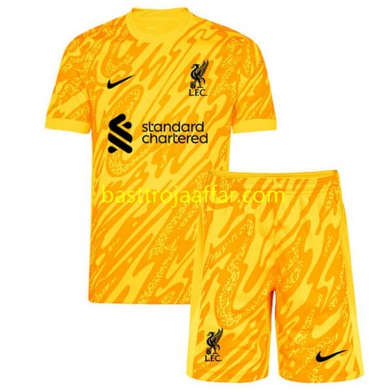 Liverpool Målvakt Barn Fjärde Fotbollströja 2024-2025 Kortärmad