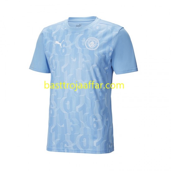 Manchester City Pre-Match Män Hemma Fotbollströja 2024-2025 Kortärmad