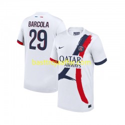 Paris Saint-Germain Bradley Barcola 29 Män Borta Fotbollströja 2024-2025 Kortärmad Paris Saint-Germain Bradley Barcola 29 Män Borta Fotbollströja 2024-2025 Kortärmad