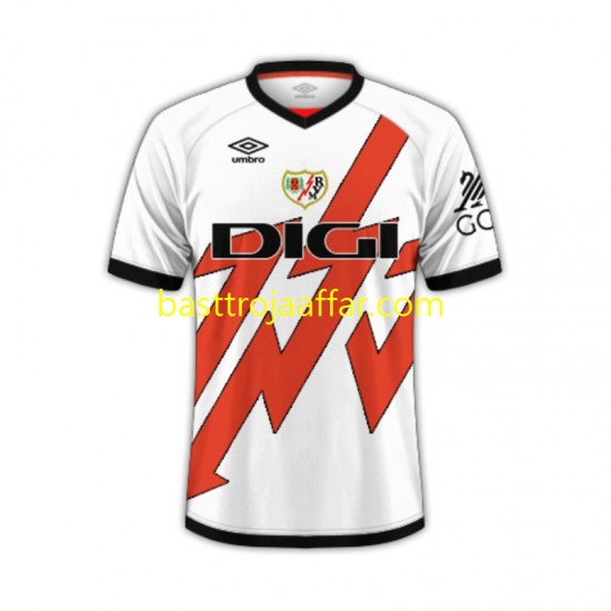 Rayo Vallecano Män Hemma Fotbollströja 2024-2025 Kortärmad