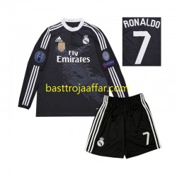 Real Madrid Cristiano Ronaldo 7 2014 Retro Barn Tredje Fotbollströja Långärmad Real Madrid Cristiano Ronaldo 7 2014 Retro Barn Tredje Fotbollströja Långärmad