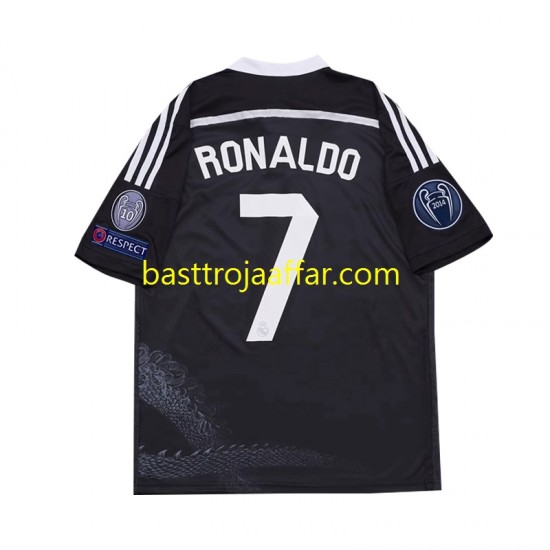 Real Madrid Cristiano Ronaldo 7 2014 Retro Män Tredje Fotbollströja Kortärmad