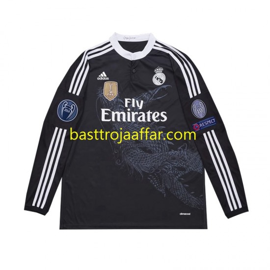 Real Madrid 2014 Retro Män Tredje Fotbollströja Långärmad