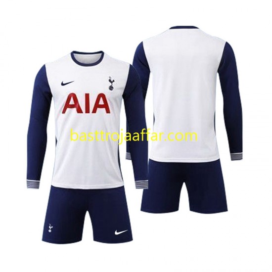 Tottenham Spurs Barn Hemma Fotbollströja 2024-2025 Långärmad