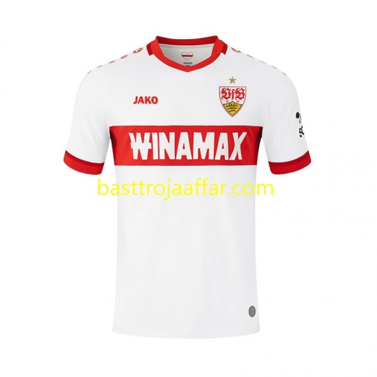 VfB Stuttgart Män Hemma Fotbollströja 2024-2025 Kortärmad