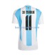 Argentina Di Maria 11 Män Hemma Fotbollströja 2024 Kortärmad