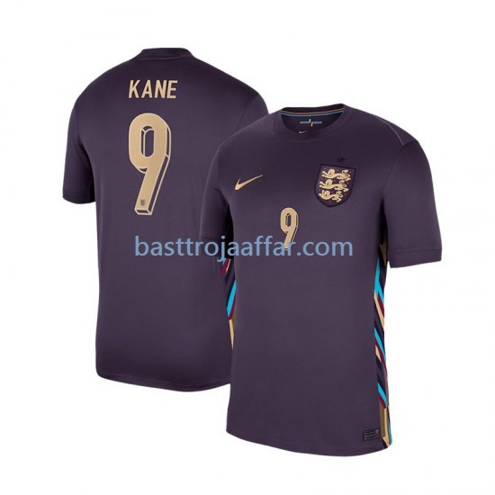 England Harry Kane 9 Män Borta Fotbollströja Euro 2024 Kortärmad