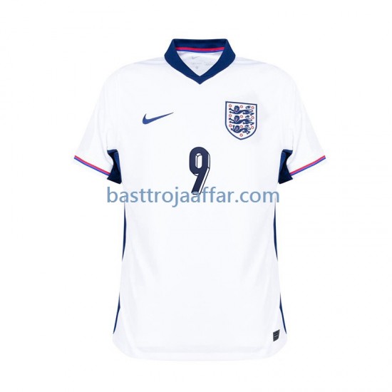 England Harry Kane 9 Män Hemma Fotbollströja Euro 2024 Kortärmad