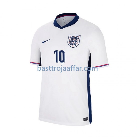 England Jude Bellingham 10 Män Hemma Fotbollströja Euro 2024 Kortärmad