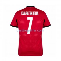 Georgia Kvaratskhelia 7 Män Tredje Fotbollströja Euro 2024 Kortärmad