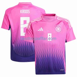 Tyskland Toni Kroos Män Borta Fotbollströja Euro 2024 Kortärmad