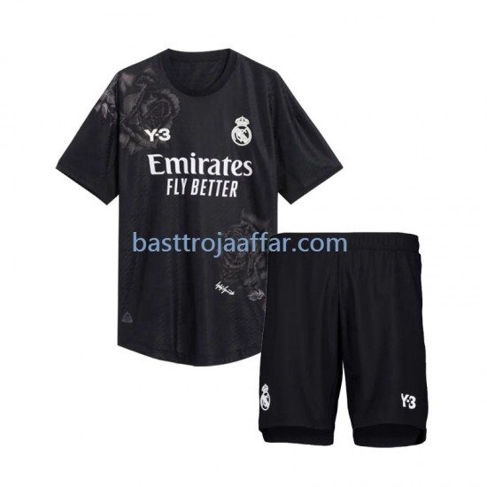 Real Madrid Y3 Målvakt Barn Fjärde Fotbollströja 2023-2024 Kortärmad
