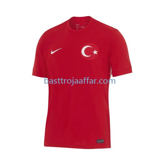 Turkiet Män Borta Fotbollströja Euro 2024 Kortärmad