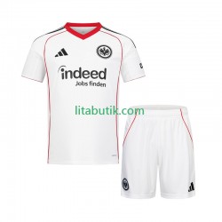 Eintracht Frankfurt Barn Borta Fotbollströja 2025-2026 Kortärmad