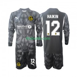 FK Bodø/Glimt Nikita Haikin 12 Målvakt Barn Hemma Fotbollströja 2025 Långärmad