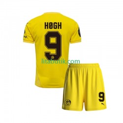 FK Bodø/Glimt Kasper Hogh 9 Barn Hemma Fotbollströja 2025 Kortärmad