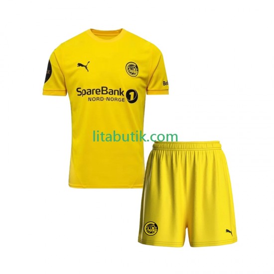 FK Bodø/Glimt Barn Hemma Fotbollströja 2025 Kortärmad