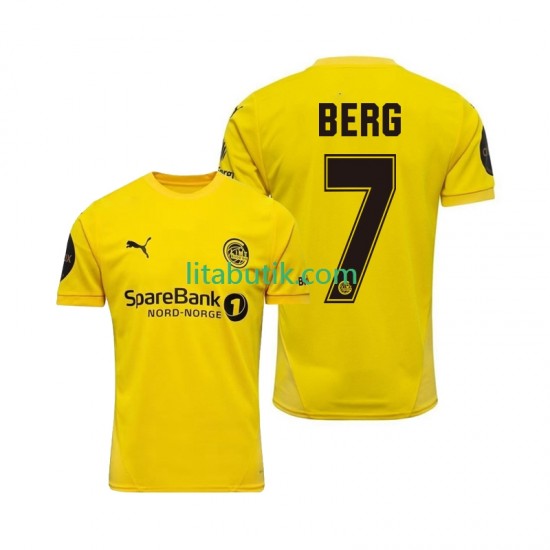 FK Bodø/Glimt Patrick Berg 7 Män Hemma Fotbollströja 2025 Kortärmad