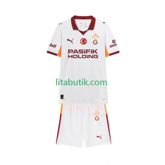 Galatasaray SK Barn Borta Fotbollströja 2025-2026 Kortärmad
