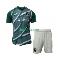 Norwich City Barn Borta Fotbollströja 2025-2026 Kortärmad