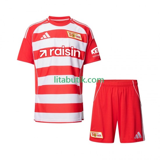 Union Berlin Barn Hemma Fotbollströja 2025-2026 Kortärmad