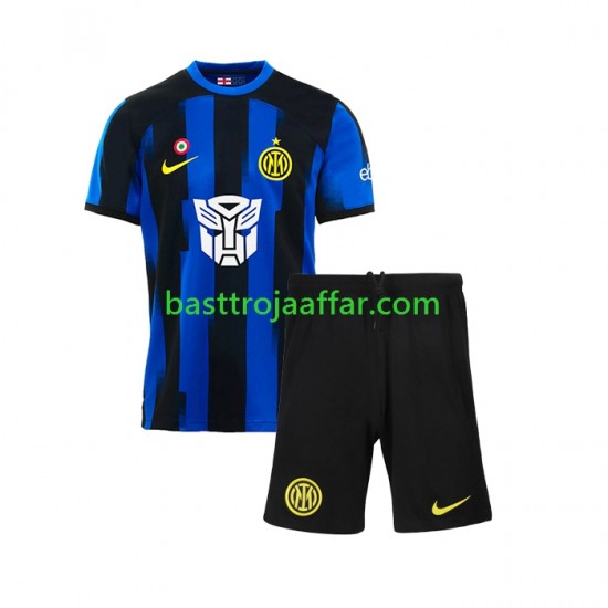 AC Milan Transformers Barn Hemma Fotbollströja 2023-2024 Kortärmad