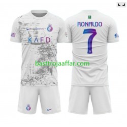 Al-Nassr Ronaldo 7 Barn Tredje Fotbollströja 2023-2024 Kortärmad Al-Nassr Ronaldo 7 Barn Tredje Fotbollströja 2023-2024 Kortärmad