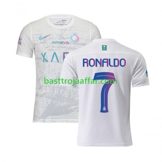 Al-Nassr Ronaldo 7 Män Tredje Fotbollströja 2023-2024 Kortärmad