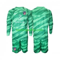 Atlético Madrid Green color Målvakt Barn Borta Fotbollströja 2023-2024 Långärmad Atlético Madrid Green color Målvakt Barn Borta Fotbollströja 2023-2024 Långärmad