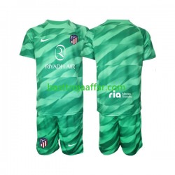 Atlético Madrid Green color Målvakt Barn Borta Fotbollströja 2023-2024 Kortärmad Atlético Madrid Green color Målvakt Barn Borta Fotbollströja 2023-2024 Kortärmad