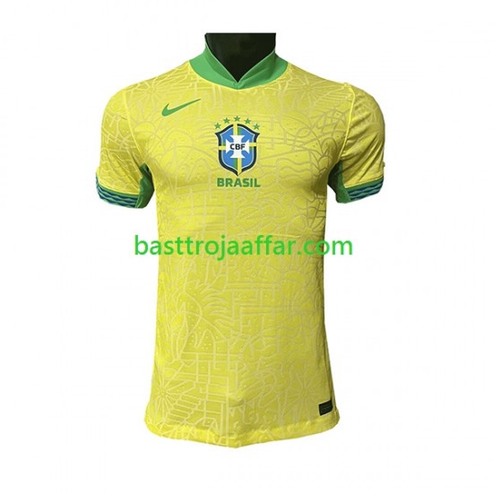 Brasilien Män Hemma Fotbollströja 2023-2024 Kortärmad