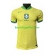 Brasilien Män Hemma Fotbollströja 2023-2024 Kortärmad