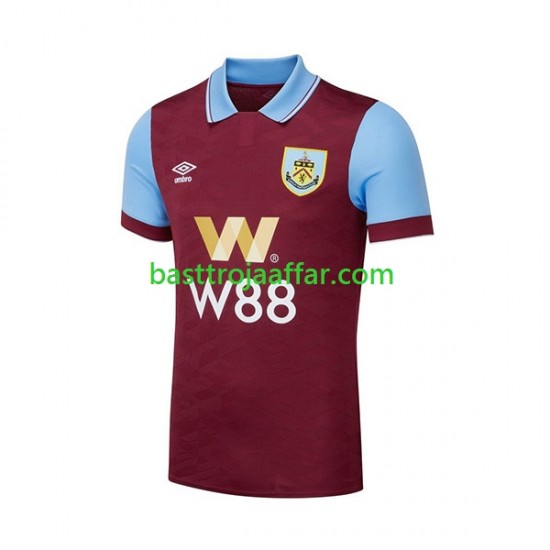 Burnley Män Hemma Fotbollströja 2023-2024 Kortärmad