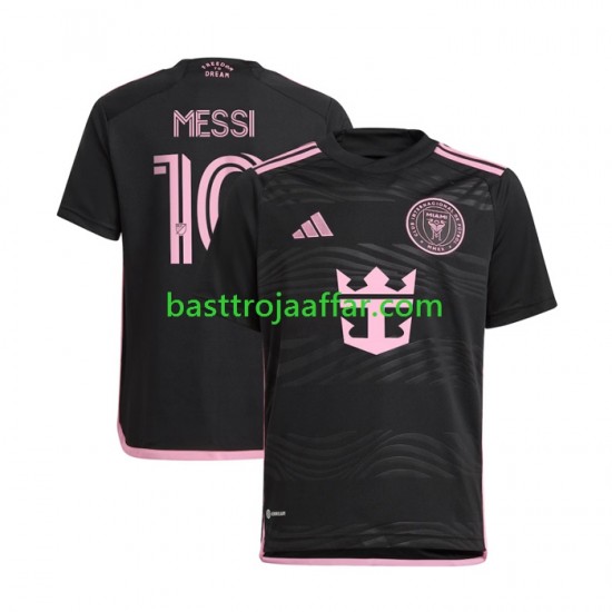 Inter Miami Lionel Messi 10 Män Borta Fotbollströja 2024 Kortärmad
