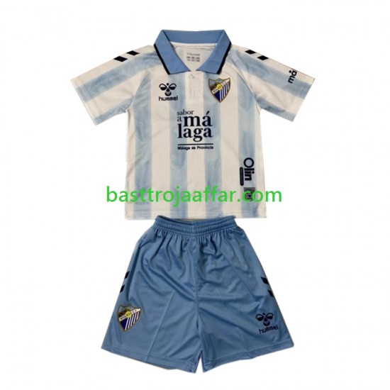 Málaga CF Barn Hemma Fotbollströja 2023-2024 Kortärmad