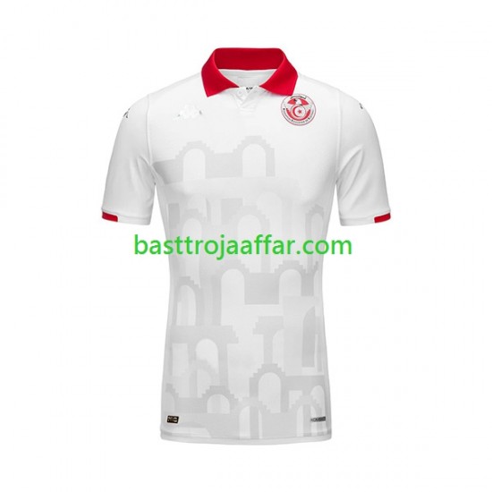 Tunisien Män Borta Fotbollströja 2023-2024 Kortärmad
