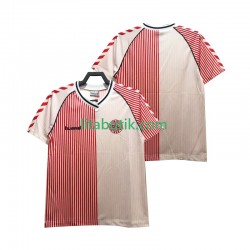 AC Milan 1986 Retro Män Borta Fotbollströja Kortärmad AC Milan 1986 Retro Män Borta Fotbollströja Kortärmad