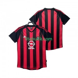 AC Milan 2003 Retro Män Hemma Fotbollströja 2002 Kortärmad AC Milan 2003 Retro Män Hemma Fotbollströja 2002 Kortärmad