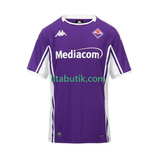 Fiorentina Män Hemma Fotbollströja 2025-2026 Kortärmad