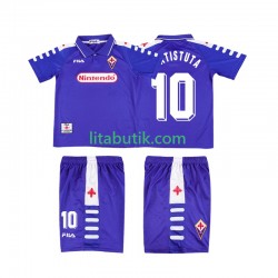 Fiorentina RUICOSTA 10 Retro Barn Hemma Fotbollströja 1998 1999 Kortärmad Fiorentina RUICOSTA 10 Retro Barn Hemma Fotbollströja 1998 1999 Kortärmad