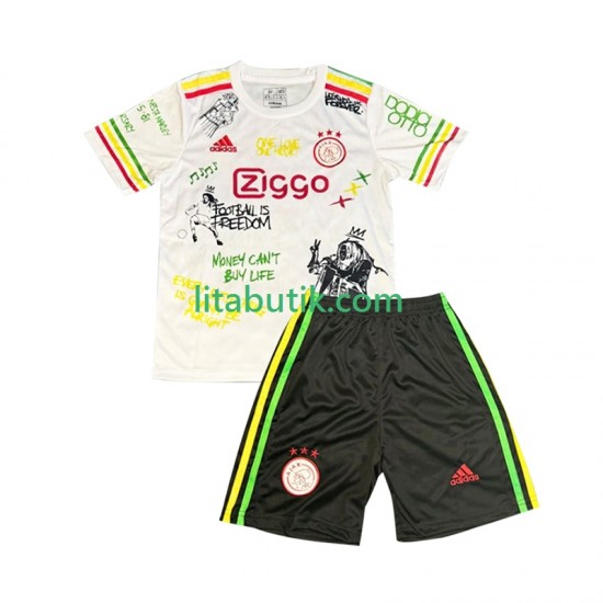 AFC Ajax Bob Marley Special Barn Hemma Fotbollströja 2025-2026 Kortärmad
