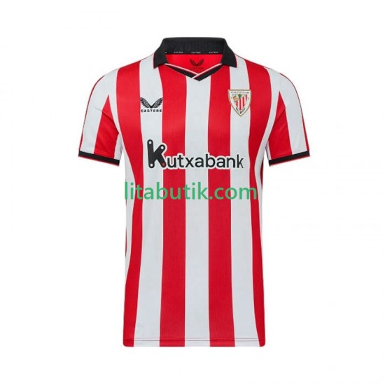 Athletic Bilbao Män Hemma Fotbollströja 2025-2026 Kortärmad