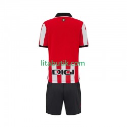 Athletic Bilbao Barn Hemma Fotbollströja 2025-2026 Kortärmad