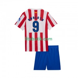 Atlético Madrid Alexander Sorloth 9 Barn Hemma Fotbollströja 2025-2026 Kortärmad Atlético Madrid Alexander Sorloth 9 Barn Hemma Fotbollströja 2025-2026 Kortärmad