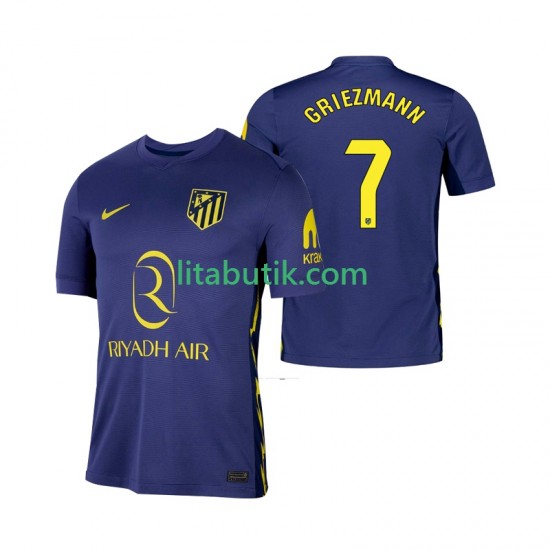 Atlético Madrid Antoine Griezmann 7 Män Borta Fotbollströja 2025-2026 Kortärmad