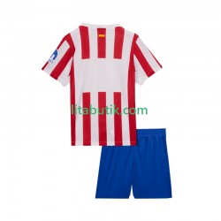 Atlético Madrid Barn Hemma Fotbollströja 2025-2026 Kortärmad