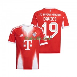 FC Bayern München Alphonso Davies 19 Män Hemma Fotbollströja 2025-2026 Kortärmad FC Bayern München Alphonso Davies 19 Män Hemma Fotbollströja 2025-2026 Kortärmad