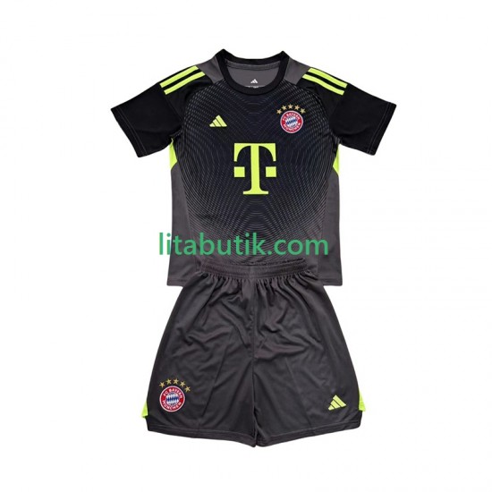 FC Bayern München Målvakt Barn Tredje Fotbollströja 2025-2026 Kortärmad