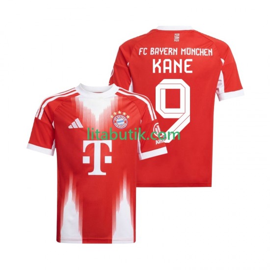 FC Bayern München Harry Kane 9 Män Hemma Fotbollströja 2025-2026 Kortärmad